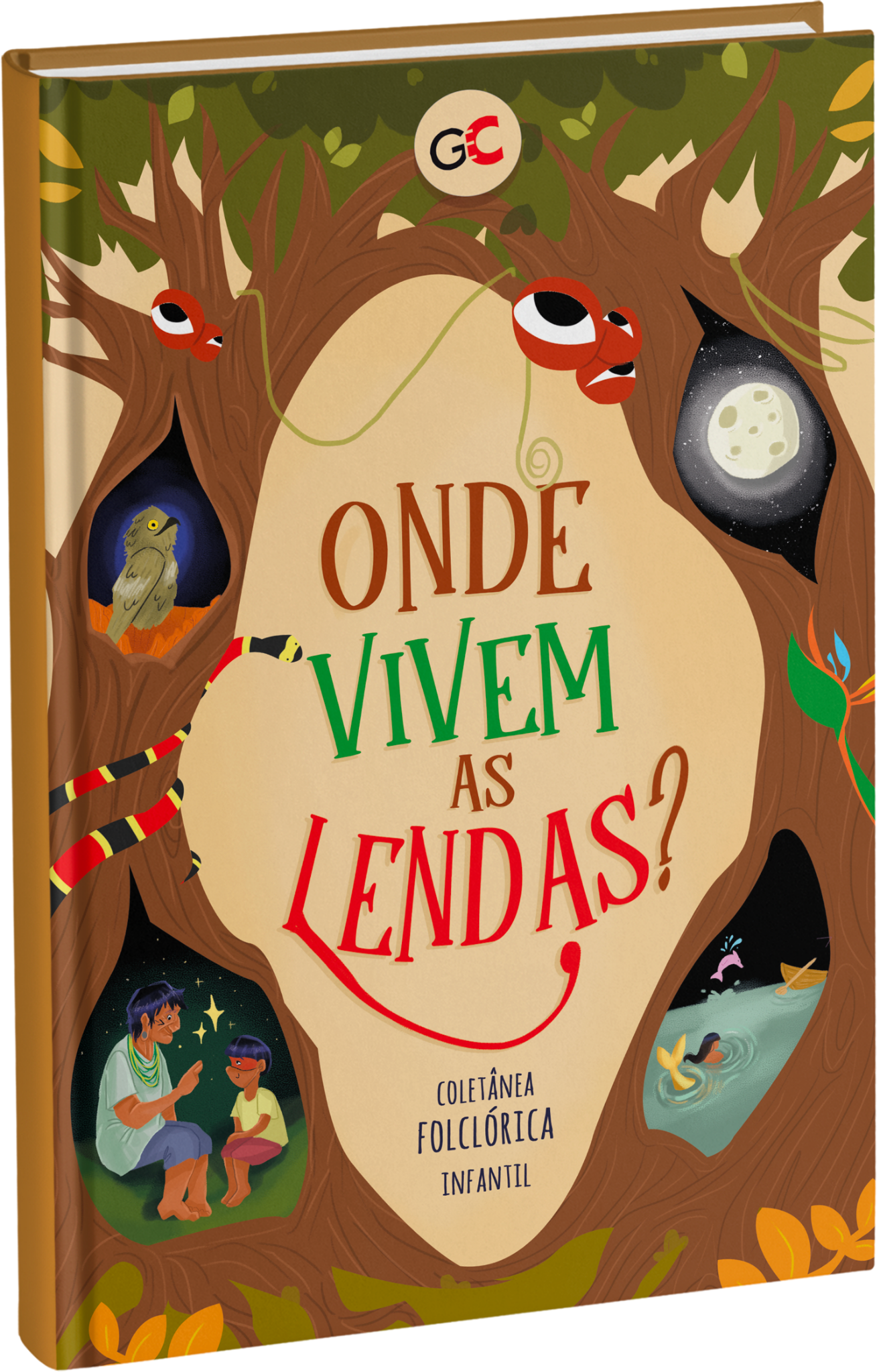 Mockup do livro Onde Vivem as Lendas?